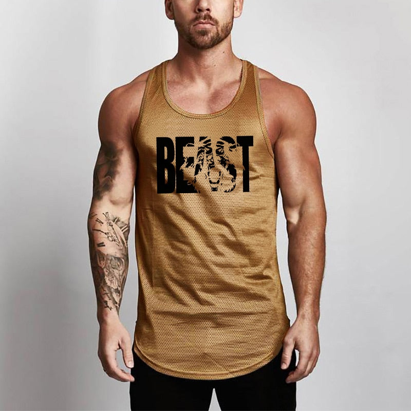 Bodybuilding Tank Top Muscle Shirt